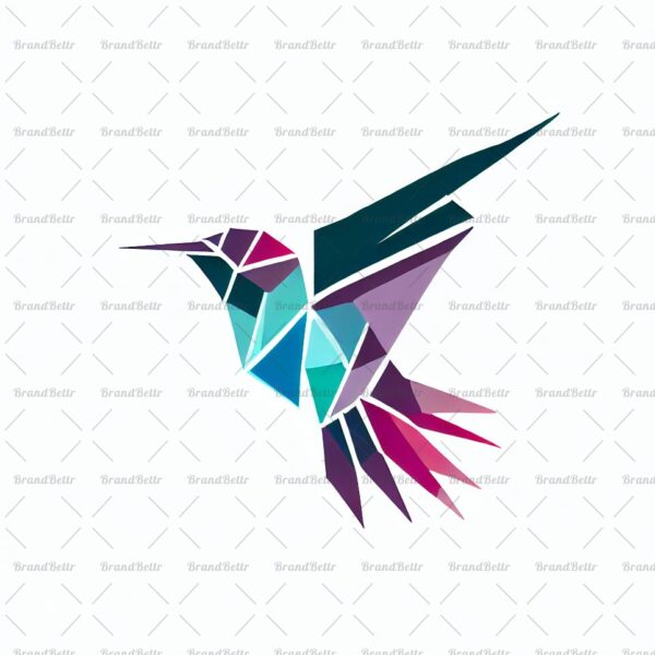 Geometrischer Kolibri